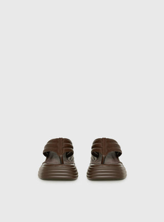Therapy Flames Platform Sandals Brown