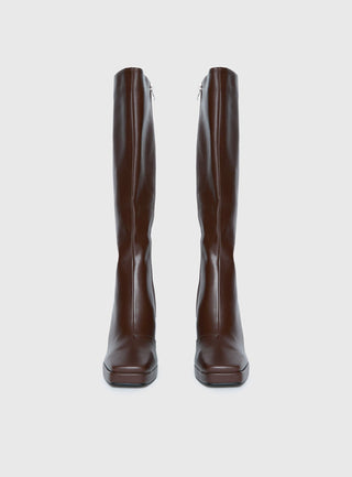 Montgomery Boots Matte Brown