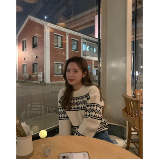 Jacquard Round Knit