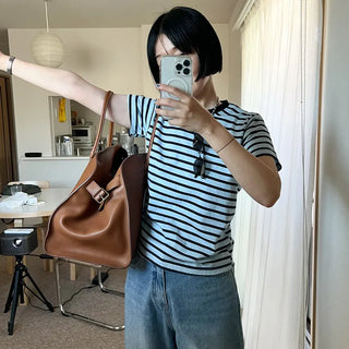 Basic striped T-shirt