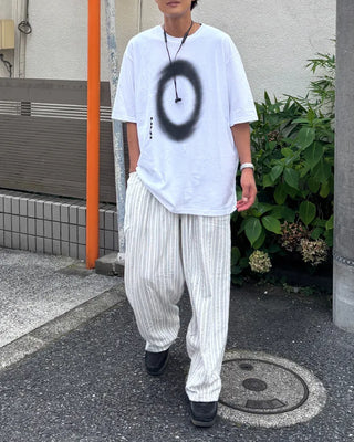 Striped Banding Pants