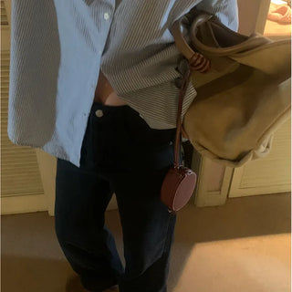 Black denim pants