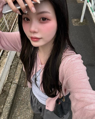 Colorful Basic Cardigan