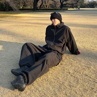 (Unisex) Cargo String Pants