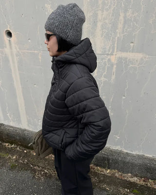 Double-zip padded jumper