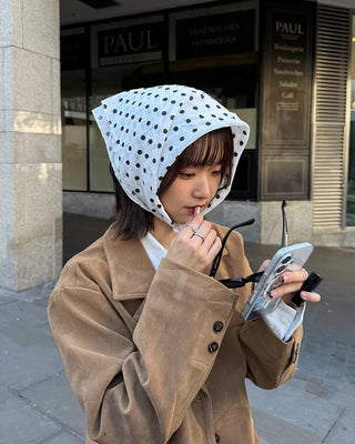 Polka Dot Scarf
