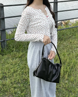 Cherry Camisole & Cardigan Set