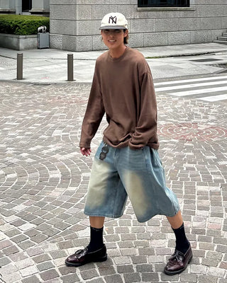 Round Neck Long Sleeve Knit
