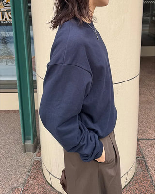 (Unisex) Round Cropped Sweatshirt