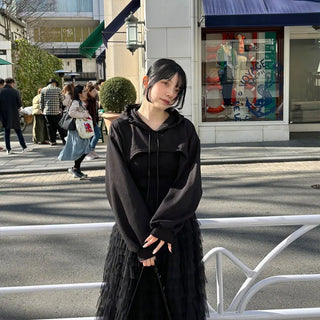 Bolero Hooded Sweatshirt