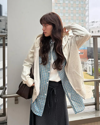 Pocket String Hooded Parka