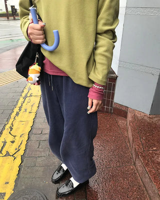 Waffle Crop Long Sleeve