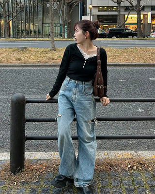 Side belt shoulder bag
