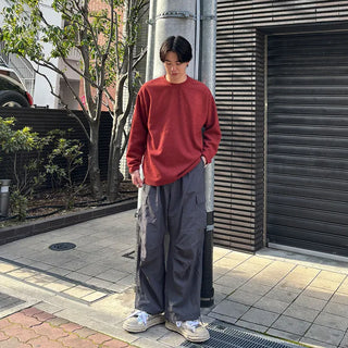 (Unisex) Oversized Color Long T-Shirt