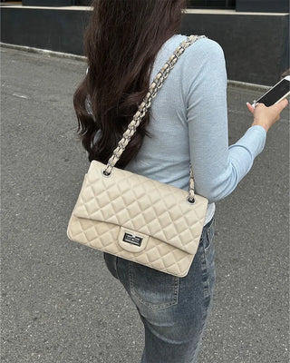 Quilted chain bag