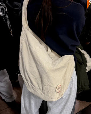 Corduroy Crossbody Bag