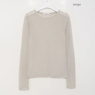 Slim layered T-shirt