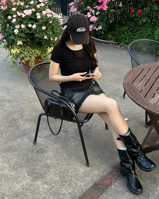 Oval Long Shoulder Bag