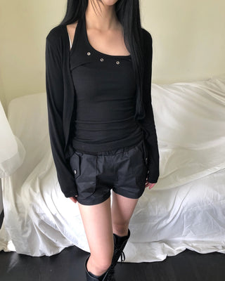 Cropped cardigan