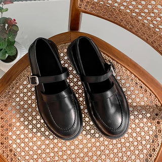 (3cm/6cm) Strap Loafers