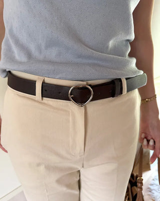 Heart Buckle Belt