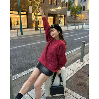 Round neck knit