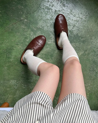 See-through socks