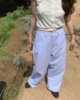 Striped Easy Pants