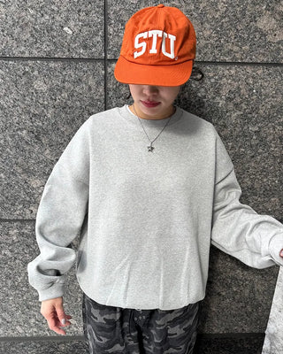 (Unisex) Colorful Round Neck Sweatshirt
