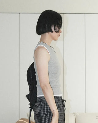 Ribbed tank top