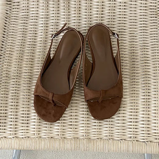 [3 colors] Domel Leather Thong Sandals