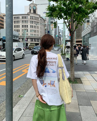 Back print T-shirt