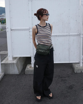 Triple Border Sleeveless