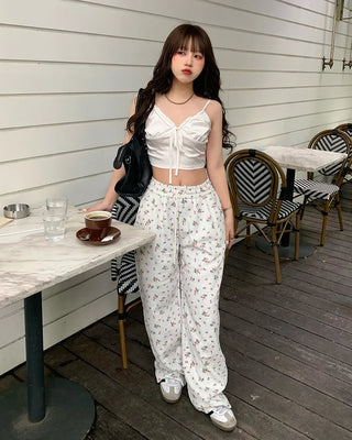 Flower Easy Pants