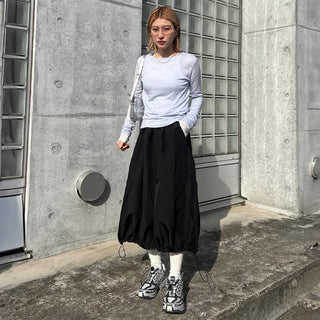 Understring medium elastic skirt