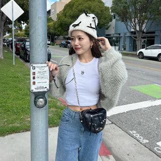 Soft bolero cardigan