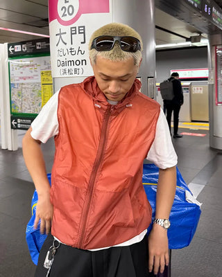 Windbreaker Hooded Vest