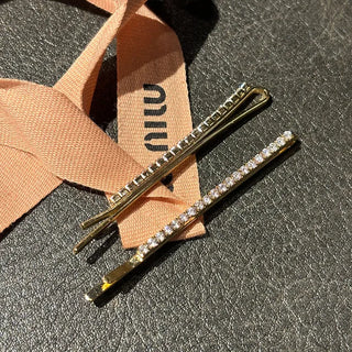Rhinestone hairpin set