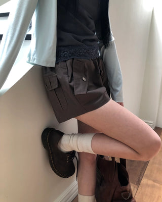Roll-up shorts