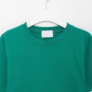 Basic Color Cropped T-Shirt