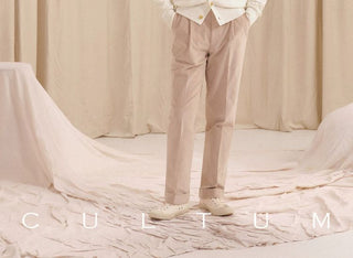 [CULTUM] V-Neck Cashmere Blend Cardigan
