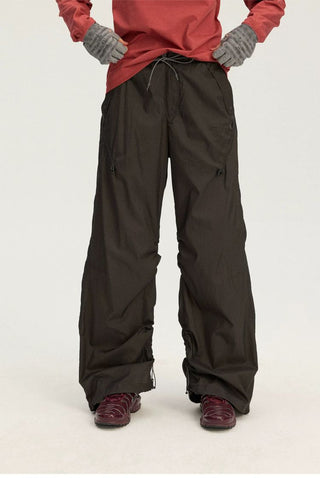 [Monterest] UPF50+ Water-Resistant Ruched Parachute Pants