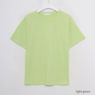 simple fit round tee
