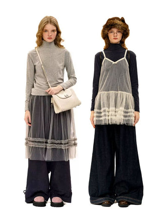 [Moromoro2] Stretch Cotton Blend Layering  Set