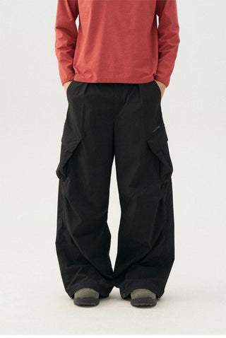 [Monterest] Water-Resistant Wide Leg Work Pants