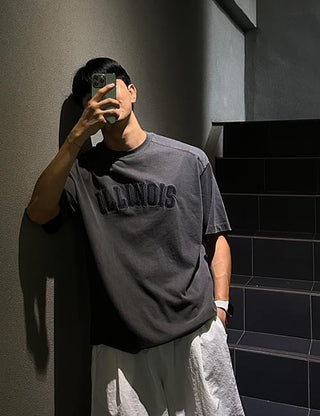 ILLINOIS Pigment Short Sleeve T-shirt (3 colors)