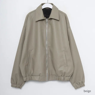 mirage balloon leather jacket