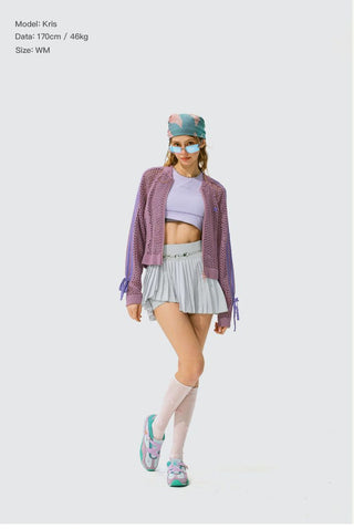 [Monterest] Asymmetric Pleated Tennis Skirt