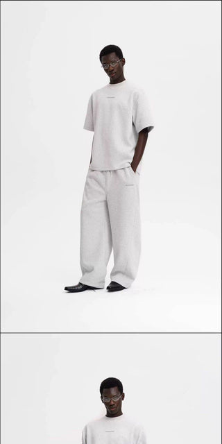 [MASONPRINCE] Cotton Blend Air Layer Cropped Tee
