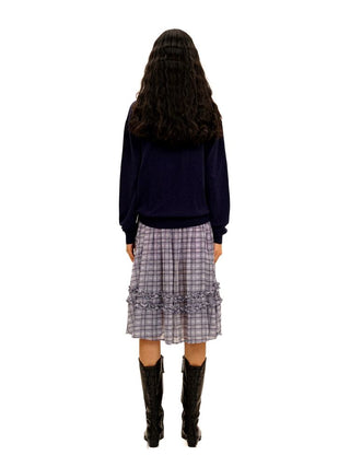 [Moromoro2] Rabbit & Horse Jacquard Crewneck  Sweater